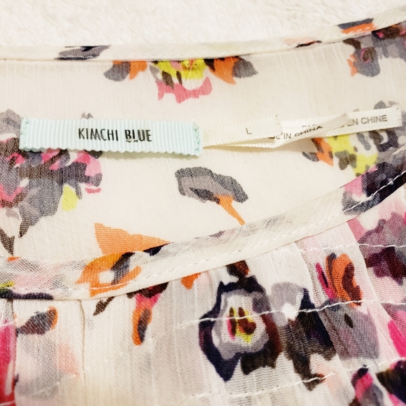 KIMCHI BLUE by UO | FLUTTER SLEEVE CHIFFON… - Picture 11 of 12